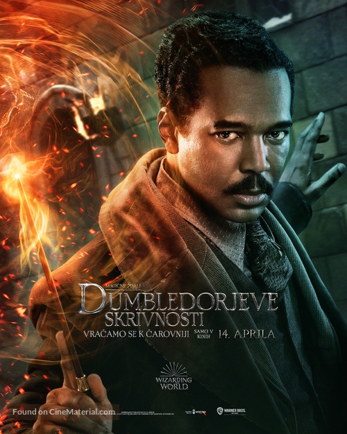 Fantastic Beasts: The Secrets of Dumbledore - Slovenian Movie Poster