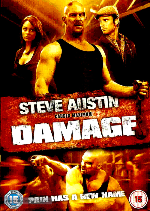 Damage - British DVD movie cover