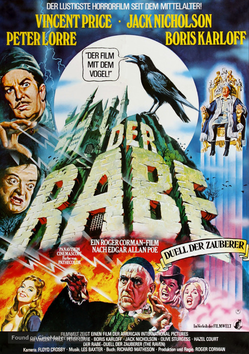 The Raven - German Movie Poster