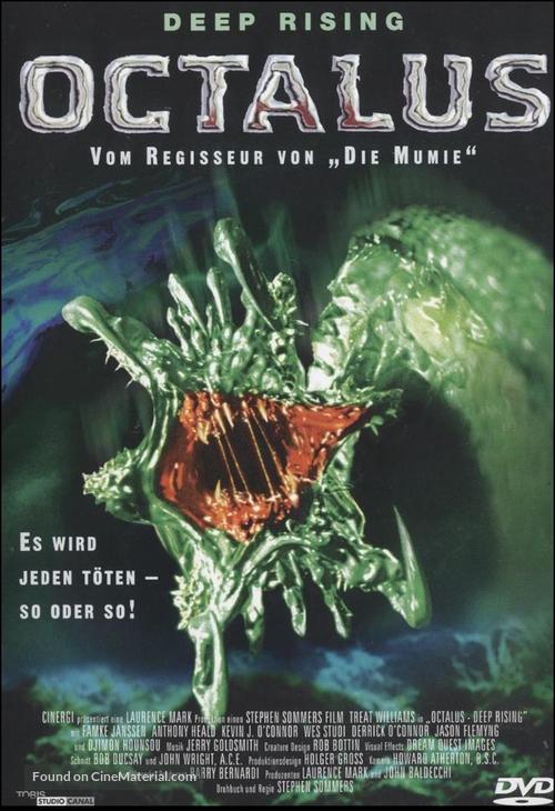 Deep Rising - German DVD movie cover