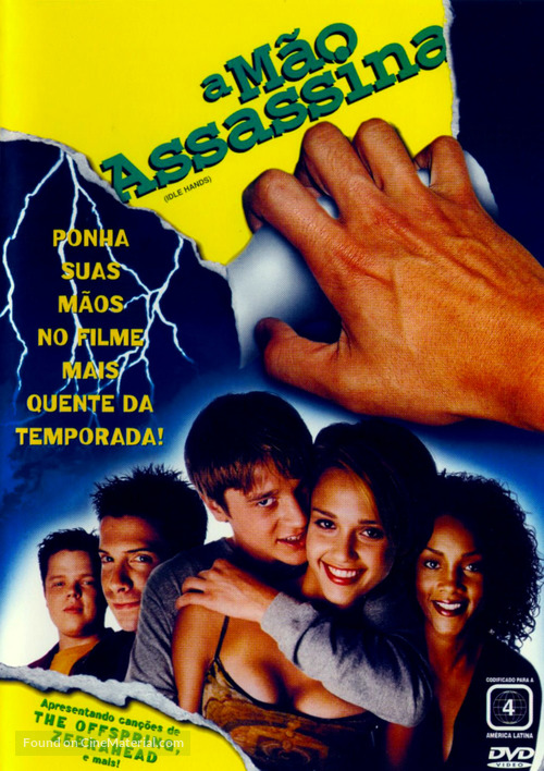 Idle Hands - Brazilian DVD movie cover