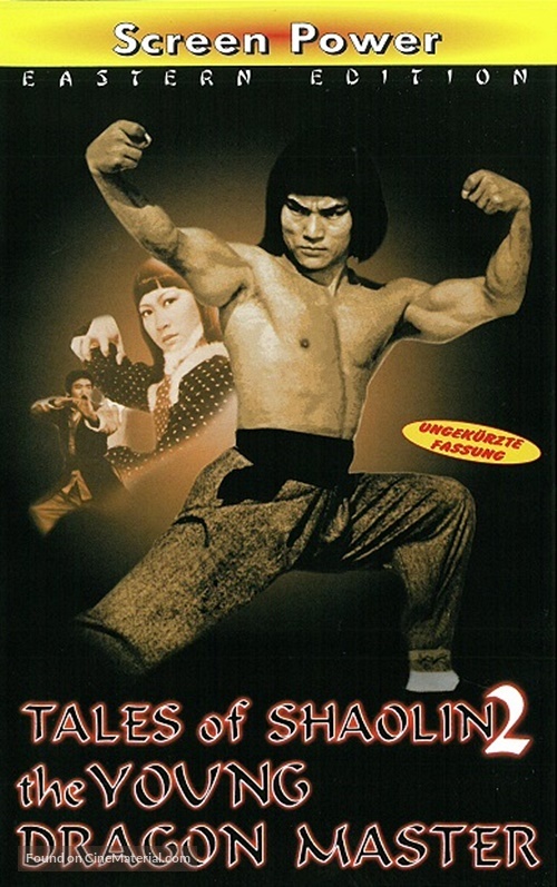 Dragon, the Young Master - German VHS movie cover