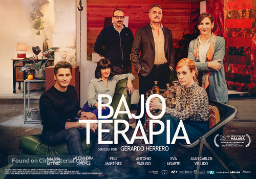 Bajo terapia - British Movie Poster