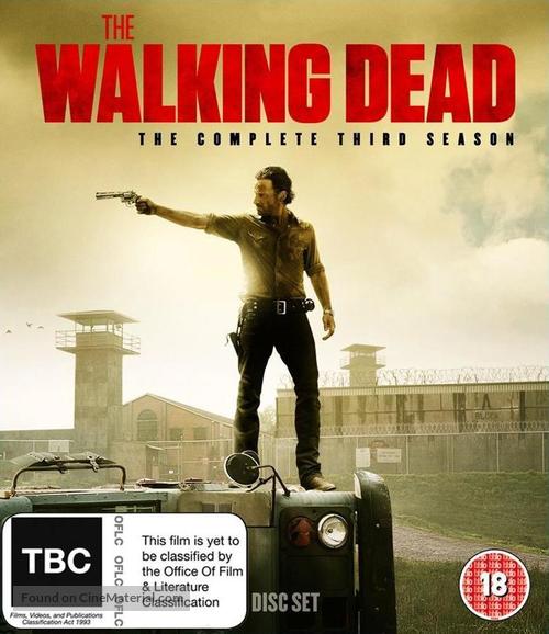 &quot;The Walking Dead&quot; - New Zealand Blu-Ray movie cover