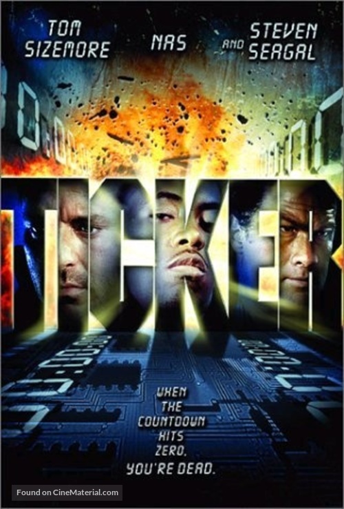 Ticker - DVD movie cover