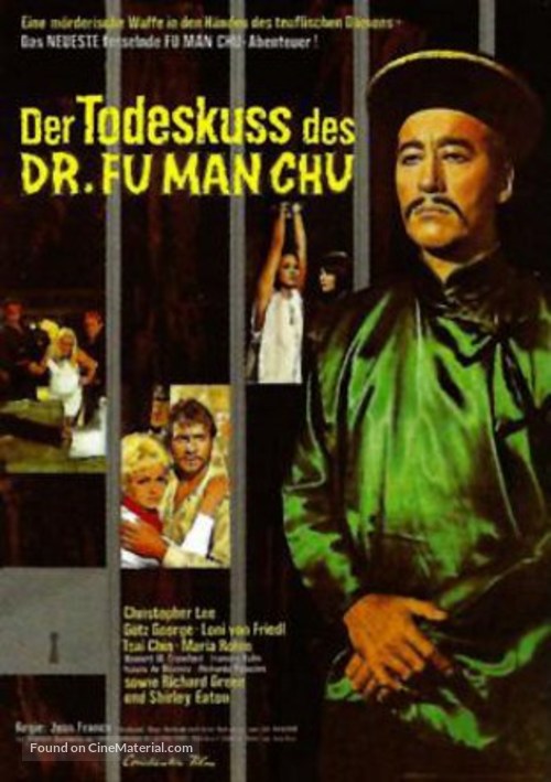 The Blood of Fu Manchu - German Movie Poster