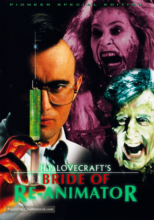 Bride of Re-Animator - DVD movie cover
