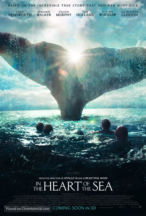 In the Heart of the Sea - Theatrical movie poster