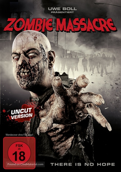 Zombie Massacre - German DVD movie cover