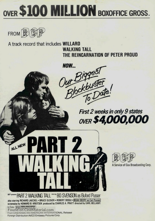 Part 2 Walking Tall - poster