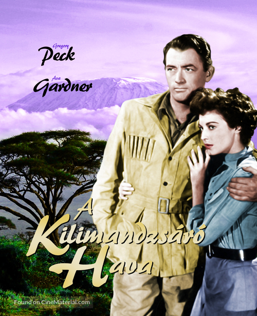 The Snows of Kilimanjaro - Hungarian Movie Poster