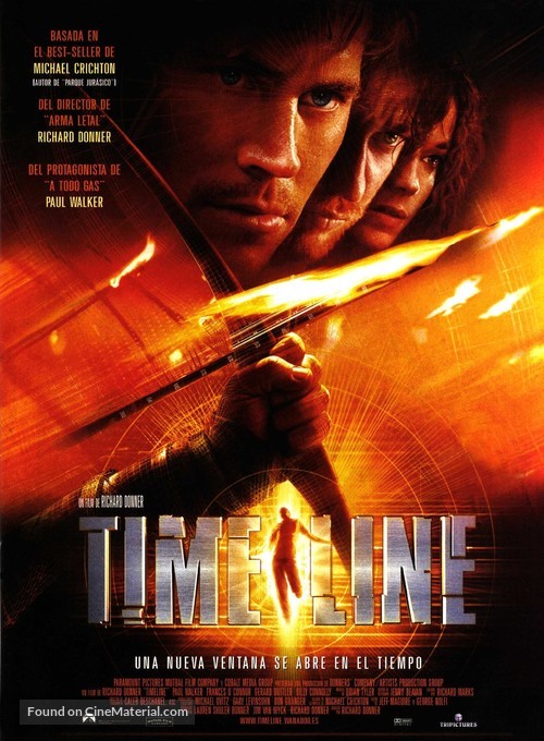 Timeline - Spanish Movie Poster