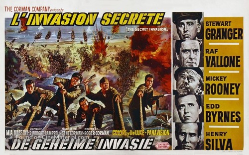 The Secret Invasion - Belgian Movie Poster