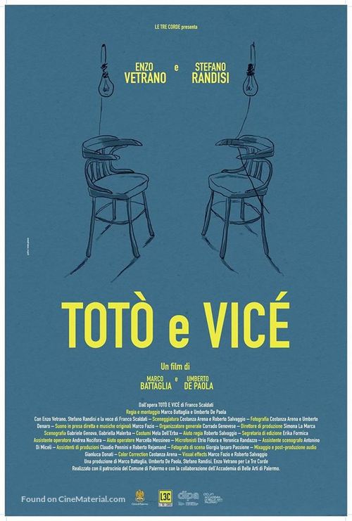 Tot&ograve; e Vic&eacute; - Italian Movie Poster