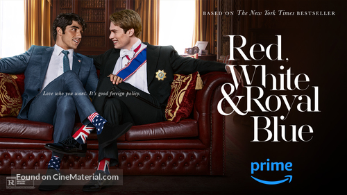 Red White &amp; Royal Blue - Movie Poster