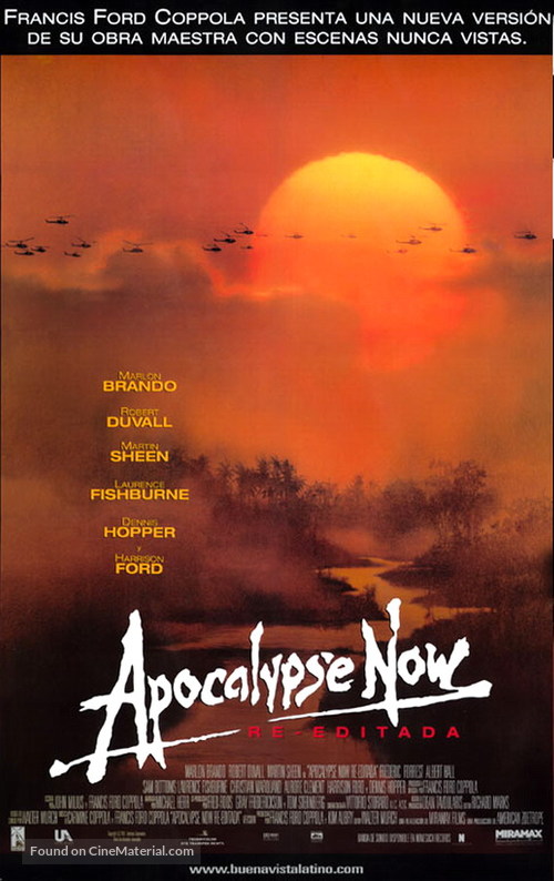 Apocalypse Now - Mexican Movie Poster