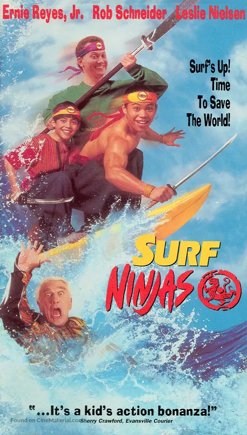 Surf Ninjas - VHS movie cover