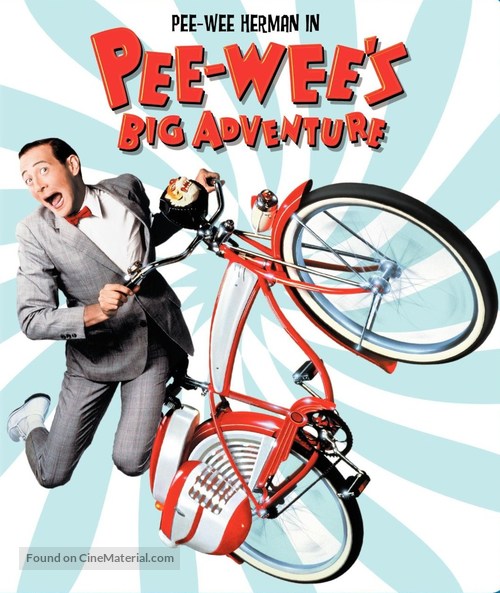 Pee-wee&#039;s Big Adventure - Blu-Ray movie cover
