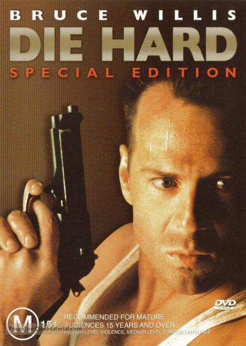 Die Hard - Australian DVD movie cover