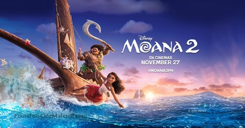 Moana 2 - Philippine Movie Poster