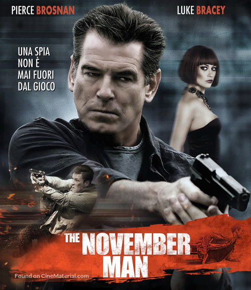 The November Man - Italian Blu-Ray movie cover