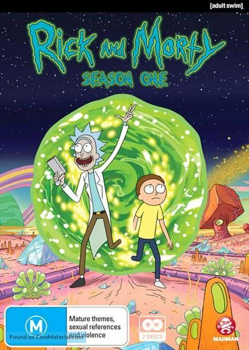 &quot;Rick and Morty&quot; - Australian DVD movie cover