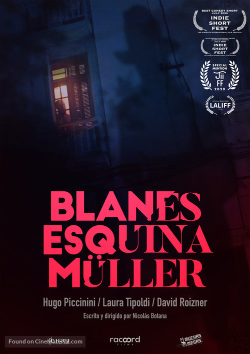 Blanes Esquina M&uuml;ller - Uruguayan Movie Poster