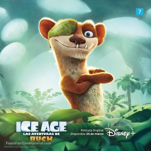 The Ice Age Adventures of Buck Wild - Spanish Movie Poster