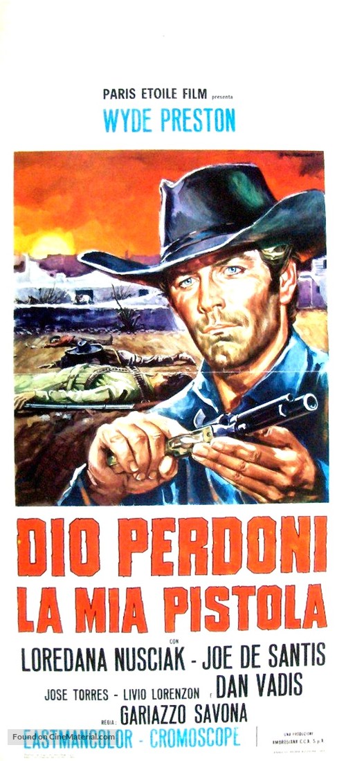 Dio perdoni la mia pistola - Italian Movie Poster
