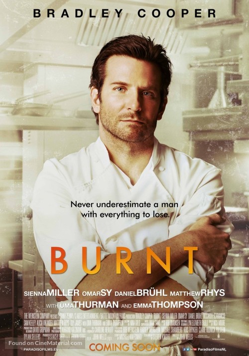 Burnt - Dutch Movie Poster