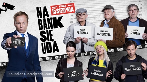 Na bank sie uda - Polish Movie Poster