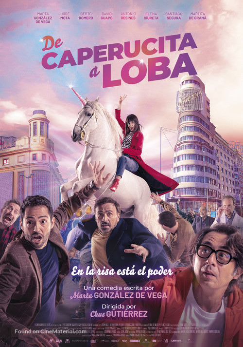 De Caperucita a loba - Spanish Movie Poster