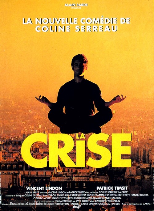 Crise, La - French Movie Poster
