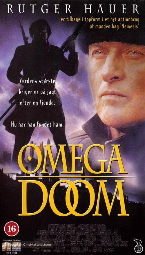 Omega Doom - Danish Movie Cover