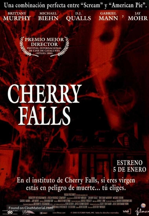 Cherry Falls - Spanish Movie Poster