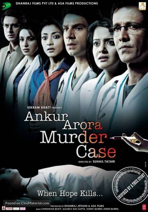 Ankur Arora Murder Case - Indian Movie Poster