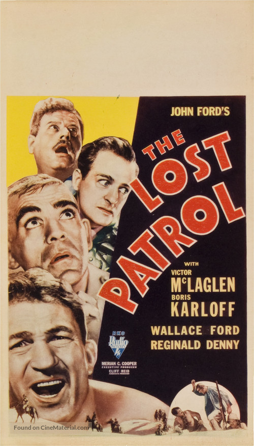 The Lost Patrol - Movie Poster