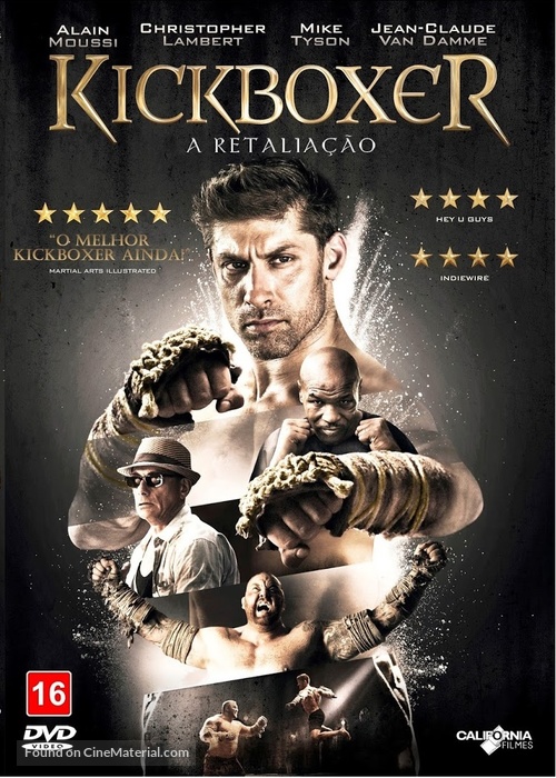 Kickboxer: Retaliation - Brazilian DVD movie cover