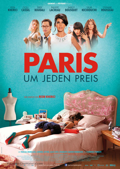 Paris &agrave;&nbsp; tout prix - German Movie Poster