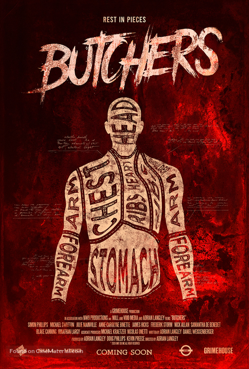 Butchers - Canadian Movie Poster