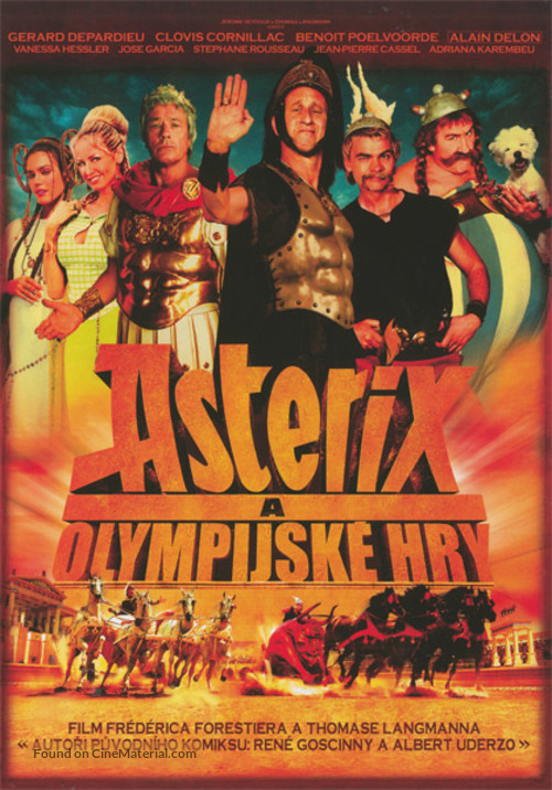 Ast&egrave;rix aux jeux olympiques - Czech Movie Cover