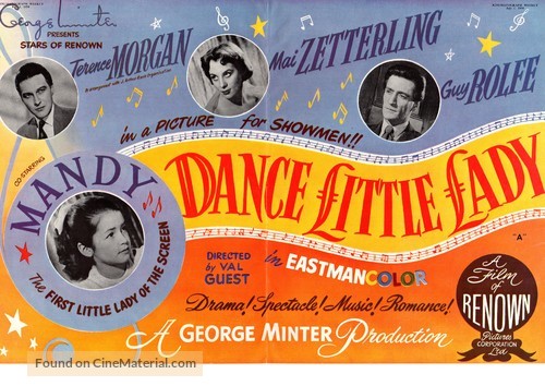 Dance Little Lady - British Movie Poster