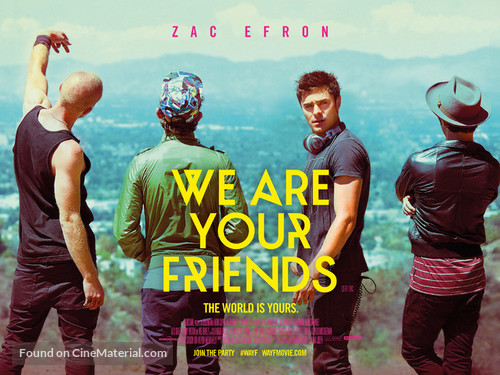 We Are Your Friends - British Movie Poster