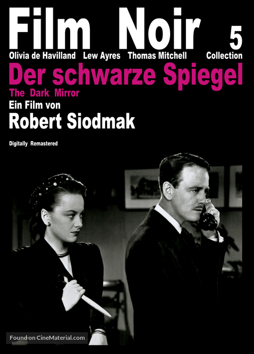 The Dark Mirror - German DVD movie cover