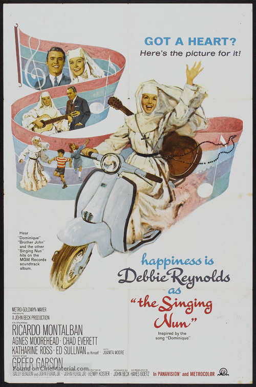 The Singing Nun - Movie Poster