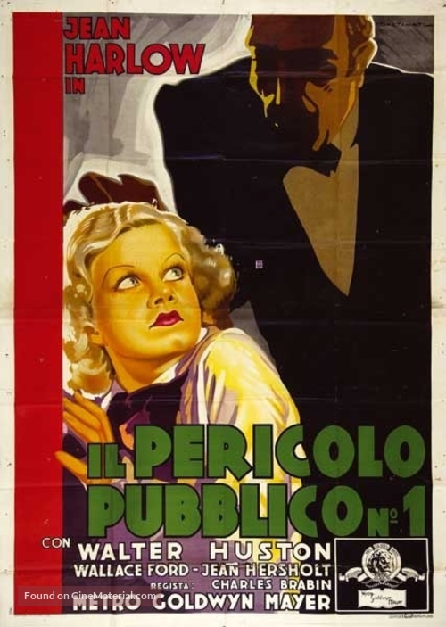 The Beast of the City - Italian Movie Poster