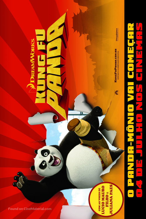 Kung Fu Panda - Brazilian Movie Poster