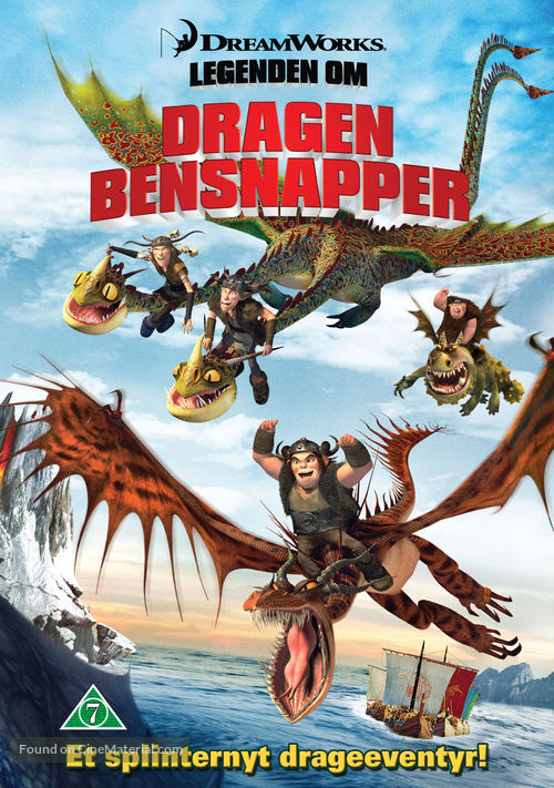 Legend of the Boneknapper Dragon - Danish DVD movie cover