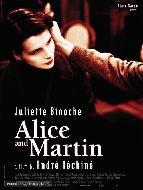 Alice et Martin - British Movie Poster