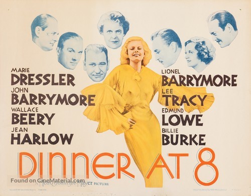 Dinner at Eight - Movie Poster